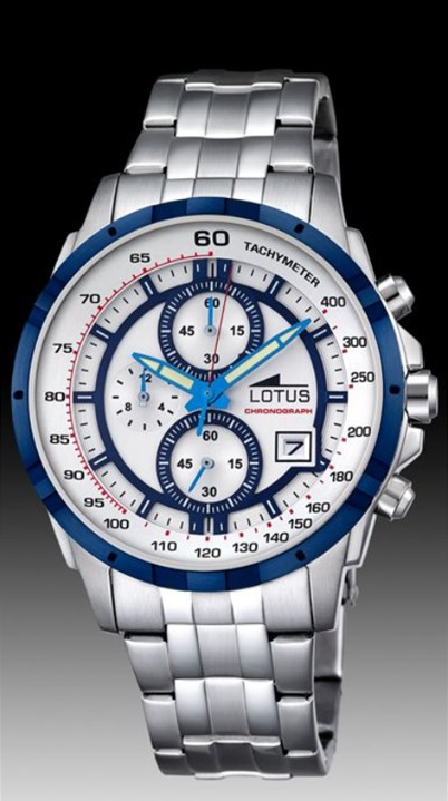 Reloj Lotus caballero Chrono esfera plata azul - 179€