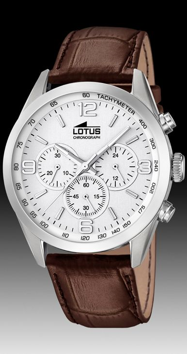 Reloj Lotus multifunción caballero acero esfera plata - 119€