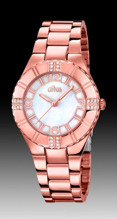 Reloj señora acero oro rosa - 119€