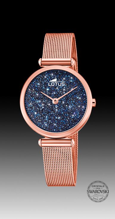 Reloj señora acero color oro rosa Swarovski - 139€